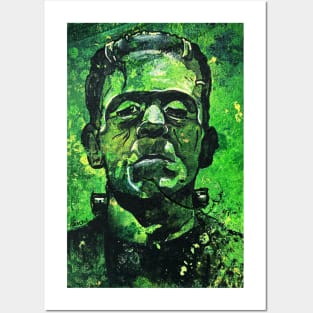 Pop Art Frankenstein Posters and Art